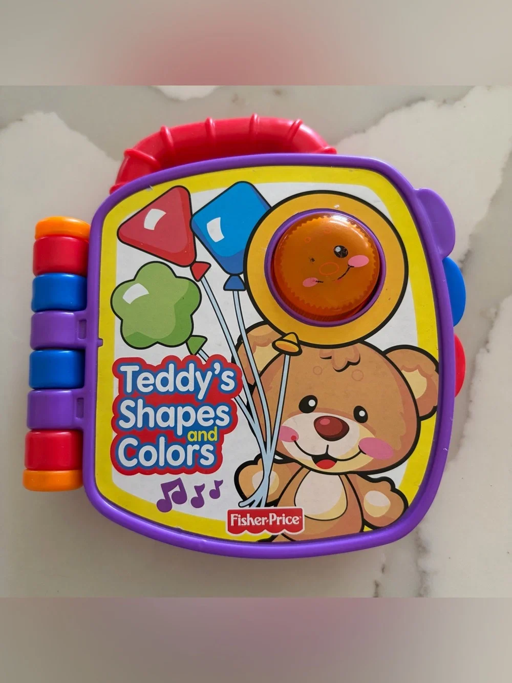 Fisher-Price Teddy's Shapes and Colors Baby Learning Toy
